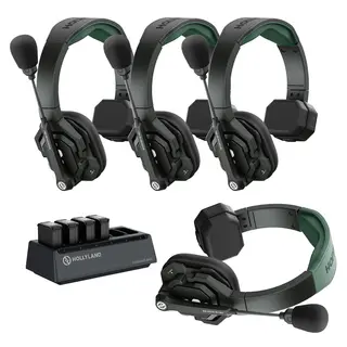 Hollyland Solidcom SE Pro Intercom 4-Person Noise Cancelling Intercom