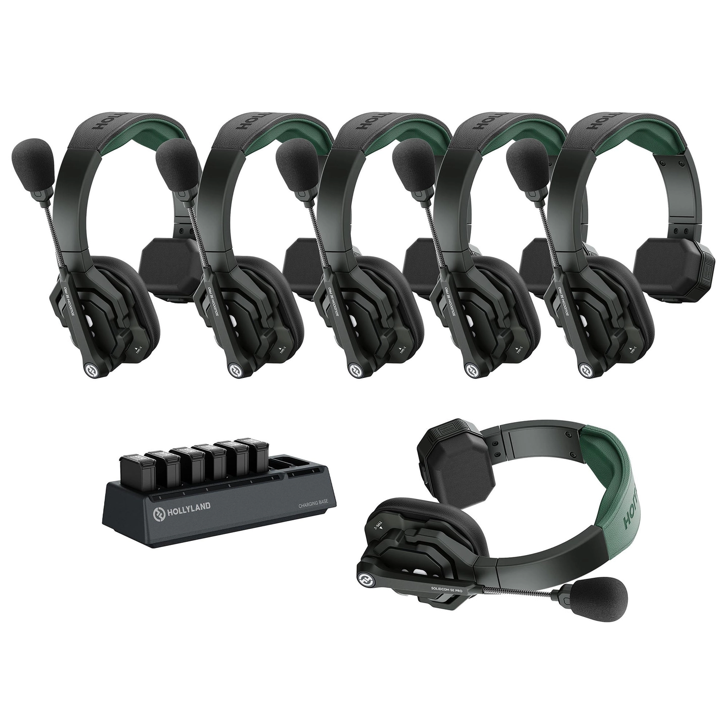Hollyland Solidcom SE Pro Intercom 6-Person Noise Cancelling Intercom