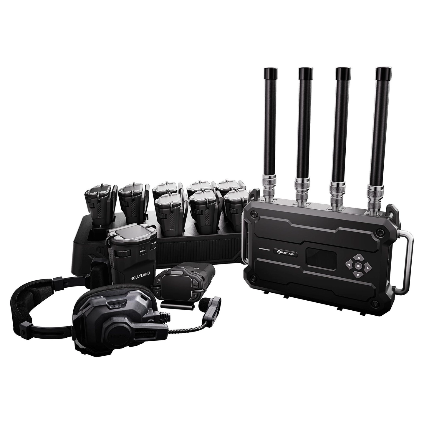Hollyland Solidcom H1-10S Intercom 10-Person Noise Cancelling Intercom