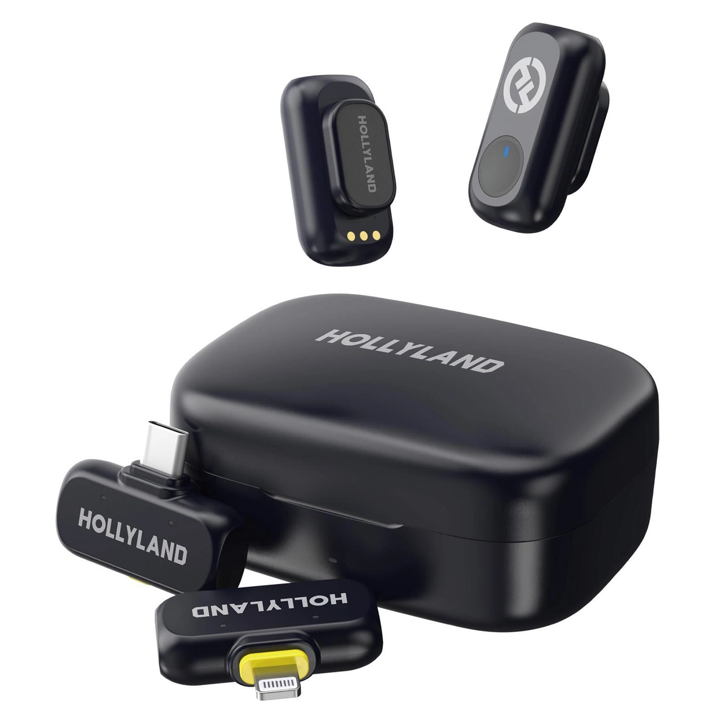 Hollyland LARK A1 Combo m/USB-C RX + Lightning RX +Charging Case