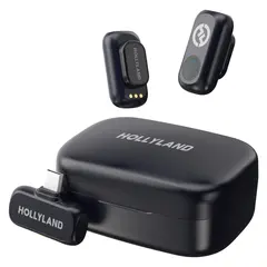 Hollyland LARK A1 Duo Med USB-C RX + Charging Case