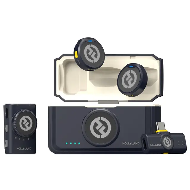 Hollyland LARK M2 Mini Combo Med Camera RX + USB-C RX 