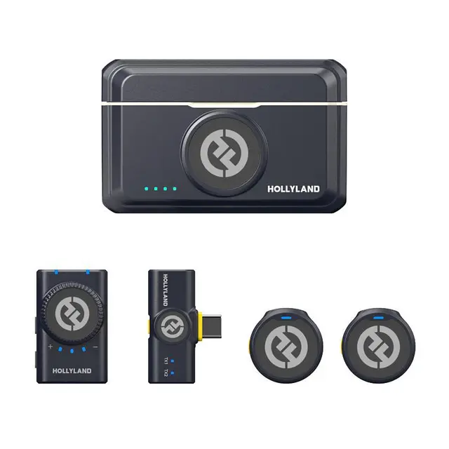 Hollyland LARK M2 Mini Combo Med Camera RX + USB-C RX 