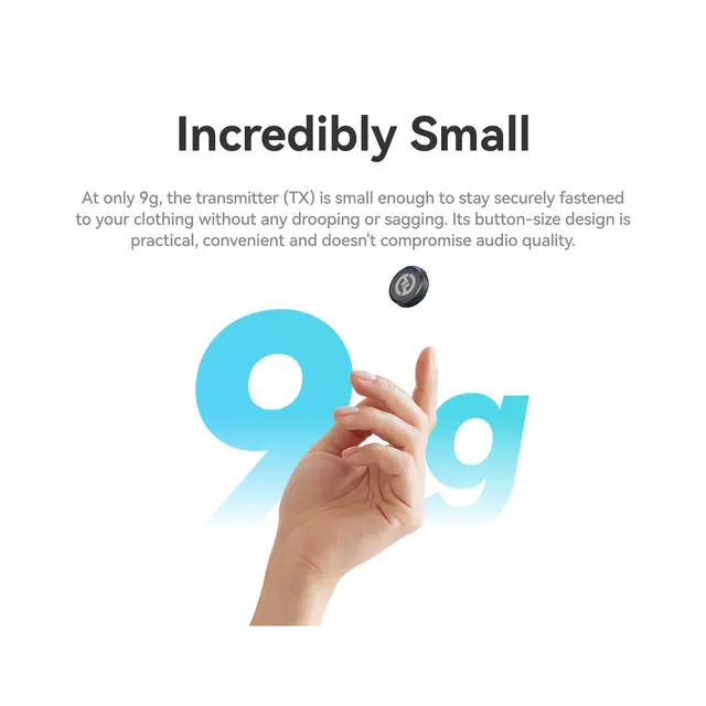 Hollyland LARK M2 Mini Combo Med Camera RX + USB-C RX 