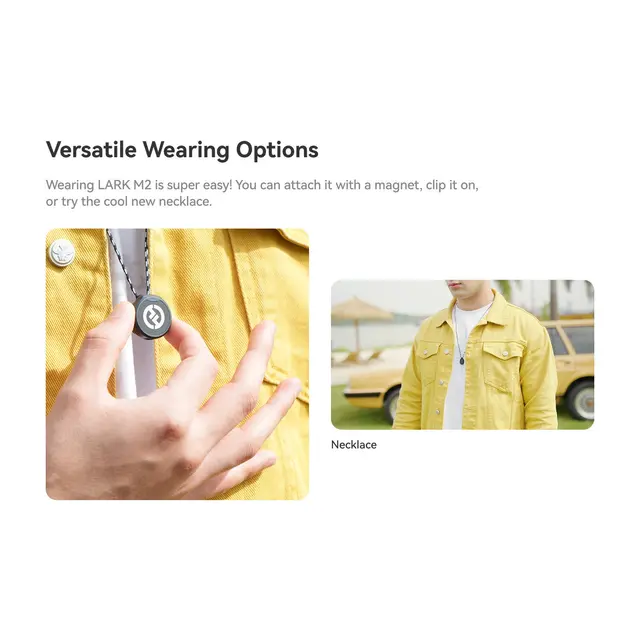 Hollyland LARK M2 Mini Combo Med Camera RX + USB-C RX 