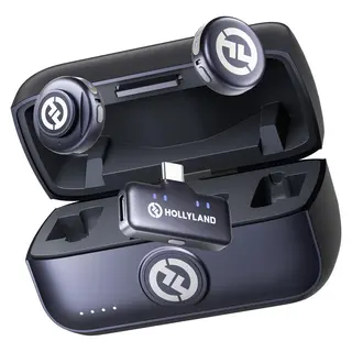 Hollyland LARK M3 Combo 2TX &amp; 1RX USB-C RX and 2 x Wireless Microphones