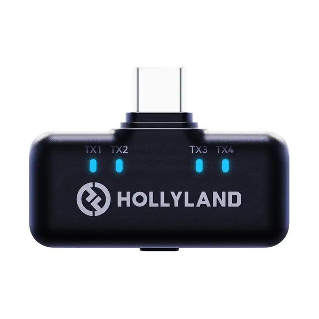 Hollyland LARK M3 Combo 2TX & 1RX USB-C RX and 2 x Wireless Microphones 