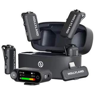 Hollyland Lark Max 2 Combo 4-Person with Camera RX + USB-C RX