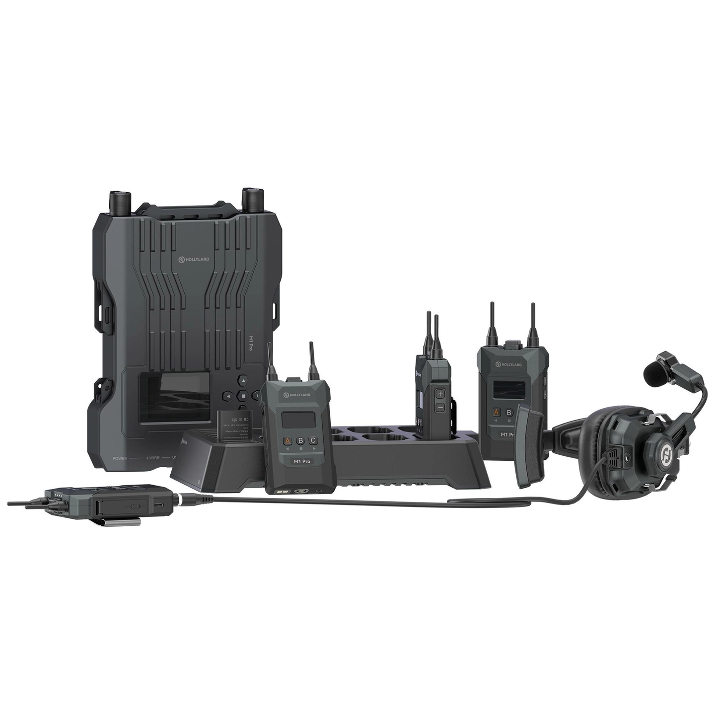 Hollyland Solidcom M1 Pro-4 Single Ear Headsets