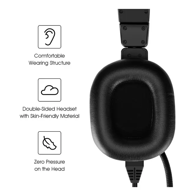 Hollyland Dynamic Double Sided Headset 3,5mm for MARS T1000 