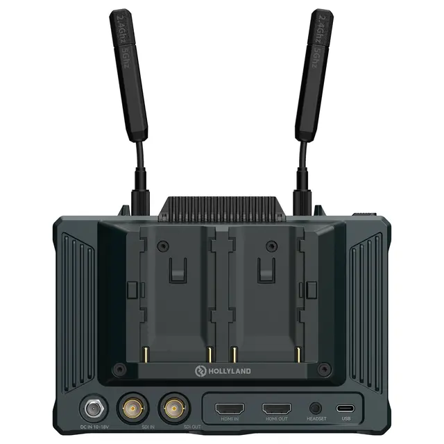 Hollyland Pyro 7 Dual Monitor Kit 2 x 7" Wireless Transceiving Monitors 