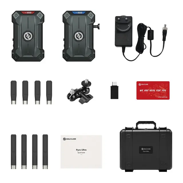 Hollyland Pyro Ultra 1TX & 1RX Wireless Video Transmission System 