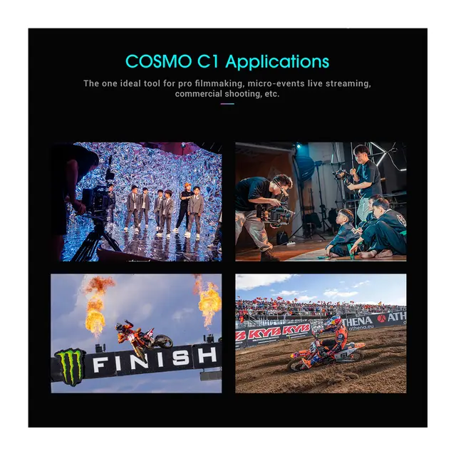 Hollyland Cosmo C1 Trådløs Video 300m Sender og Mottager SDl & HDMI 