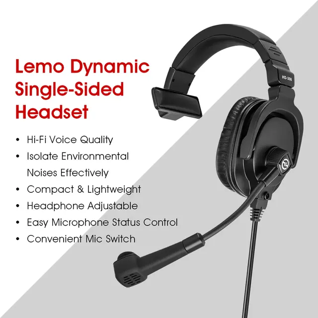 Hollyland Solidcom Dynamic Single Ear Headset 