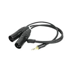 Hollyland 3,5mm til Dual XLR Audio Kabel