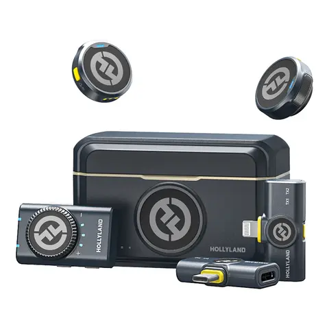 Hollyland Lark M2 Combo WL Lavalier 2 x Tr&#229;dl&#248;s mygg m/mottaker.