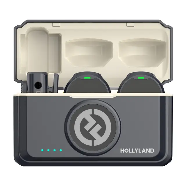 Hollyland Lark M2 Combo WL Lavalier 2 x Trådløs mygg m/mottaker. 
