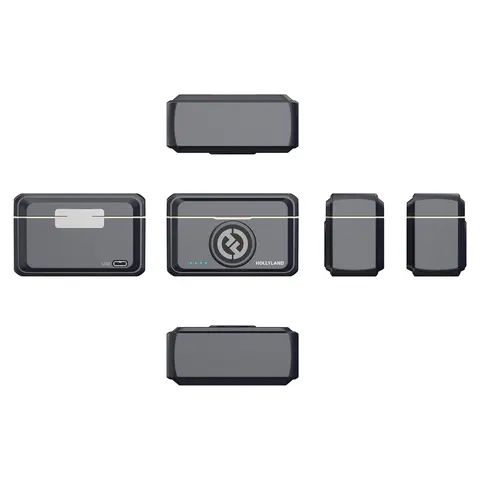 Hollyland Lark M2 Combo WL Lavalier 2 x Trådløs mygg m/mottaker.