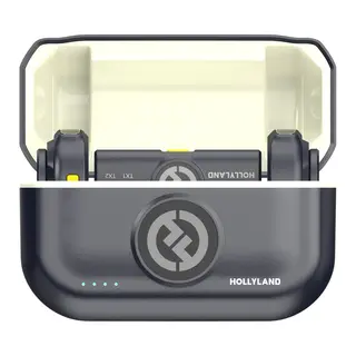 Hollyland Lark M2 Lightning WL Lavalier Tr&#229;dl&#248;s mygg med Lightning plugg