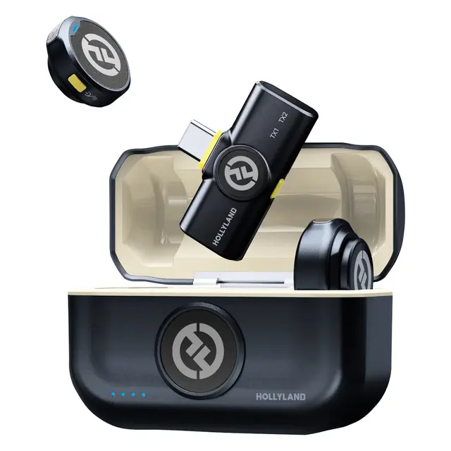 Hollyland Lark M2 USB-C WL Lavalier Trådløs mygg med USB-C plugg m/mottaker 
