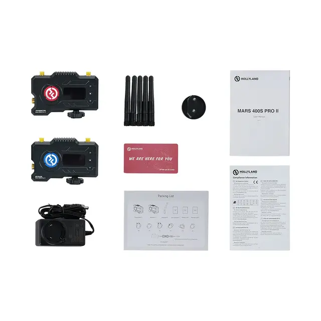 Hollyland Mars 400S Pro II SDI/HDMI Wireless VideoTransmission System 