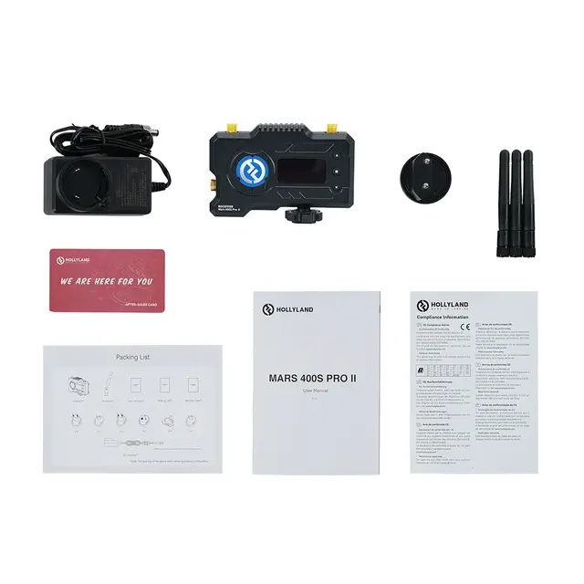 Hollyland Mars 400S Pro II SDI/HDMI Wireless VideoReceiver 