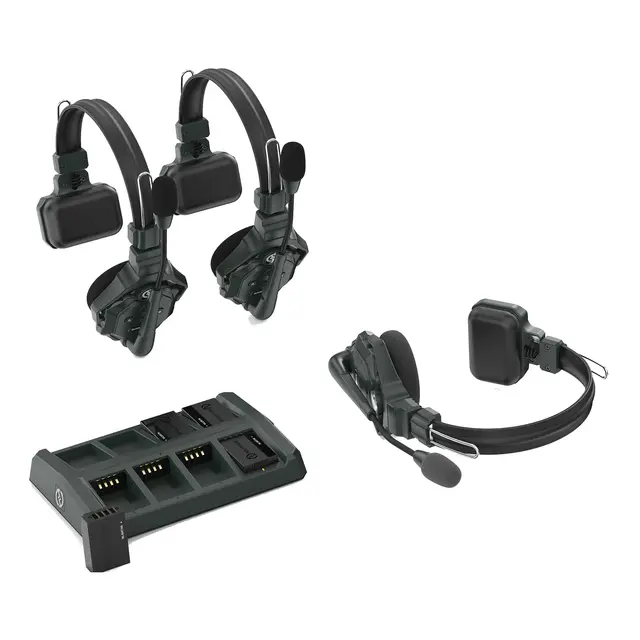 Hollyland Solidcom C1 med 3 headset 3x headset trådløs Intercom System 