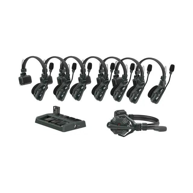Hollyland Solidcom C1 Full Duplex Wireless Intercom System With 8 Headsets 
