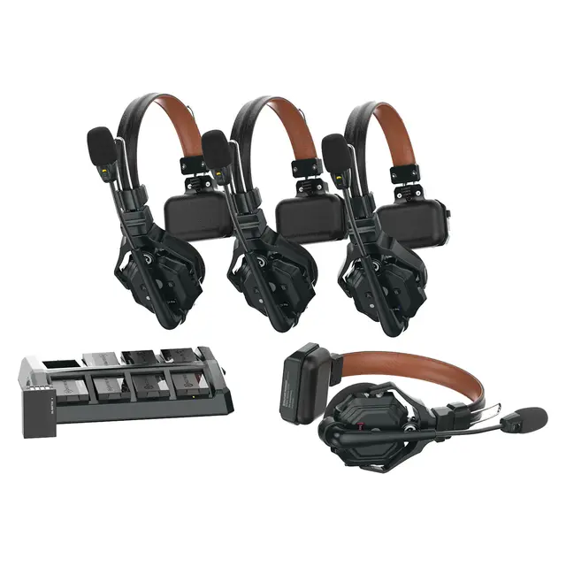 Hollyland Solidcom C1 Pro Intercom Trådløs Intercom med 4 ENC Headsets 