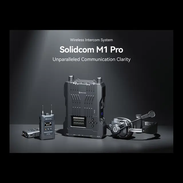 Hollyland Solidcom M1 Pro-8 Double Ear Headsets 