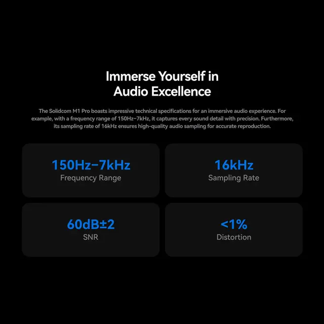 Hollyland Solidcom M1 Pro-8 Double Ear Headsets 
