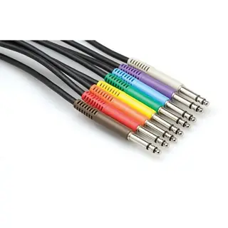 Hosa Bantam Cable x 8 45 cm