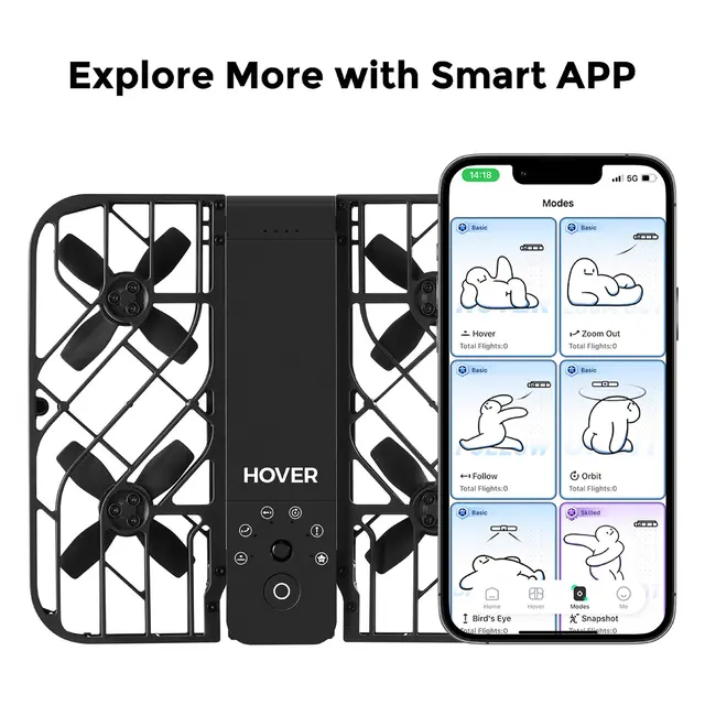 HoverAir X1 Combo Black 