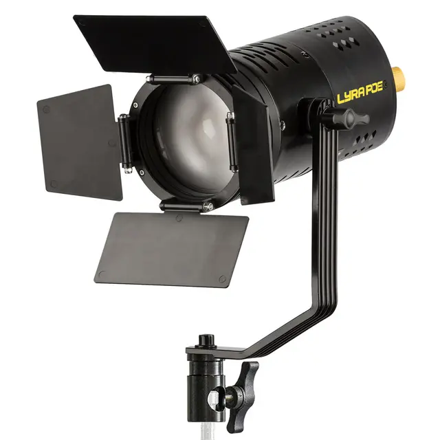 Ikan Lyra POE Bi-Color Studio Light m/DMX Control, Fresnel 