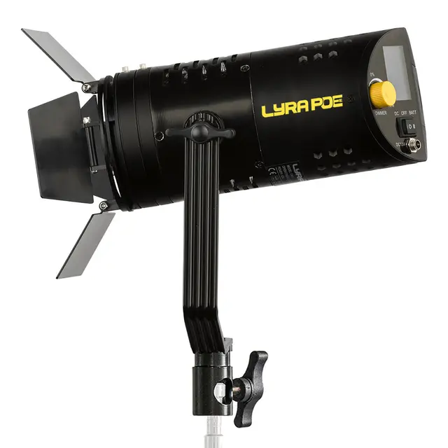 Ikan Lyra POE Bi-Color Studio Light m/DMX Control, Fresnel 