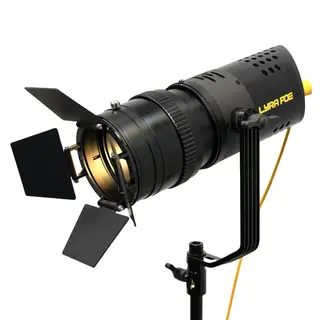 Ikan Lyra POE Bi-Color LED Zoom Light m/DMX Control, Fresnel