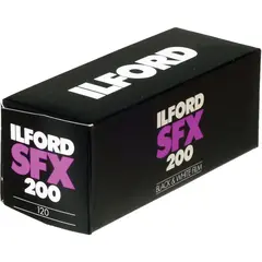 Ilford SFX 200 120 Sort/hvit rødfølsom film 200 ISO