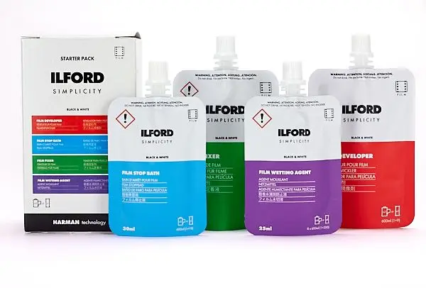 Ilford Simplicity Starter KIT Komplett fremkallingskit for S/H film 