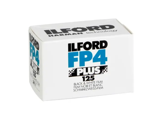 Ilford FP4 Plus 135-36 Sort/hvit negativ film 125 ISO 