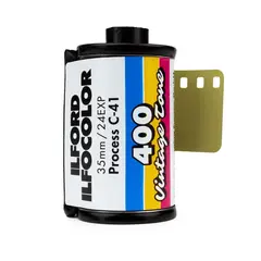 Ilford Ilfocolor 400 Vintage Tone 135-24 Fargefilm med retrofargetone 400 ISO