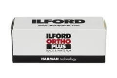Ilford Ortho Plus 120 Sort/hvit orthochromatisk film 80 ISO