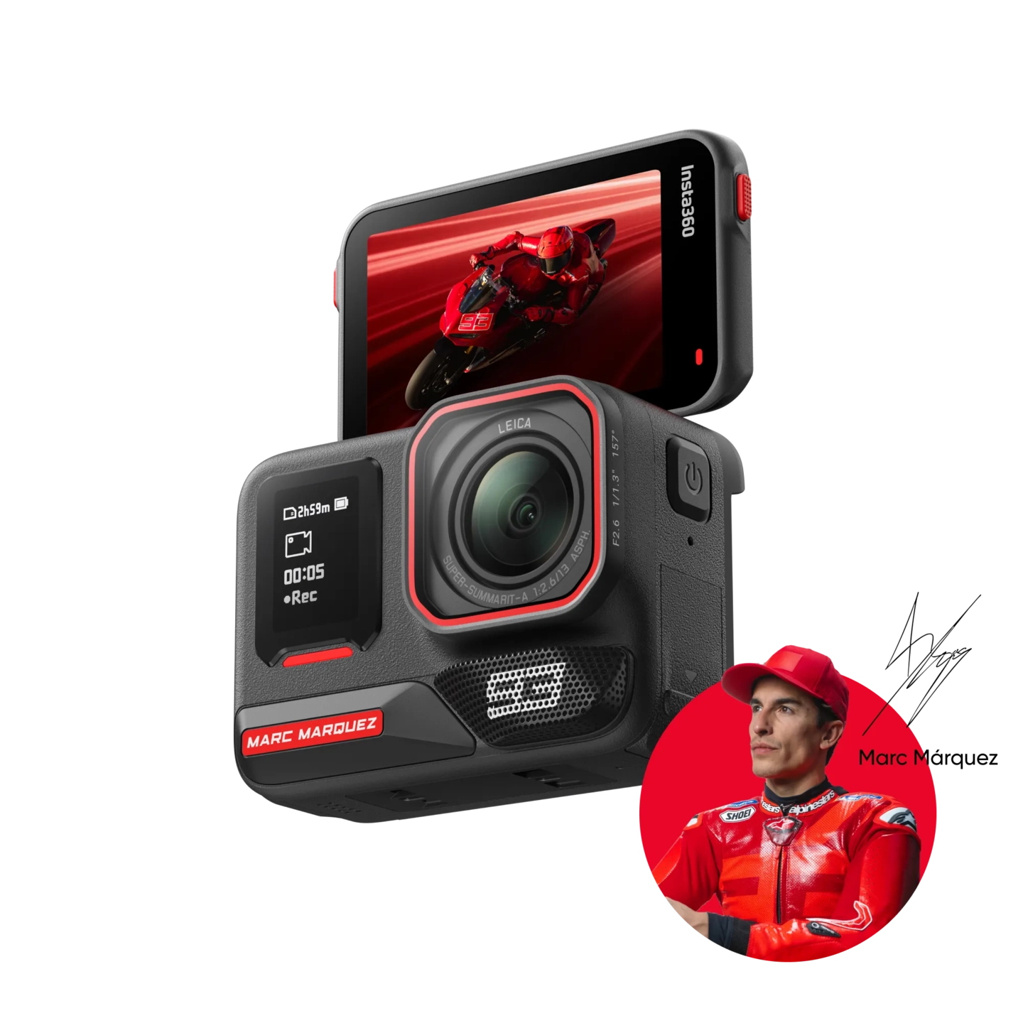 Insta360 Ace Pro 2 MM93 Edition Motorsykkel Mounting Bundle