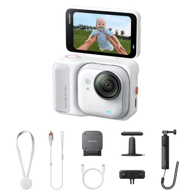 Insta360 GO Ultra Creator Bundle Hvit 