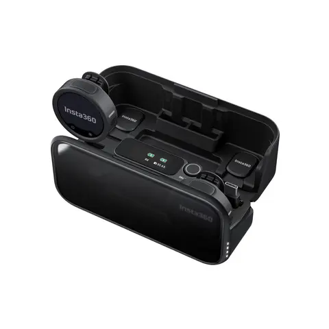Insta360 Mic Pro (2 TX + 1 RX) 1 Mic/Sendere, 1 mottaker og ladeetui
