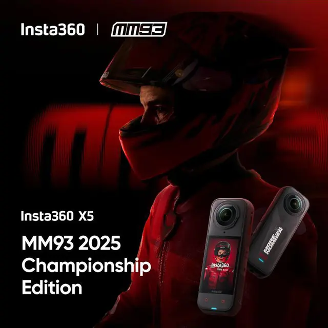 Insta360 X5 MM93 2025 Championship Ed. 8K 360° Actionkamera 