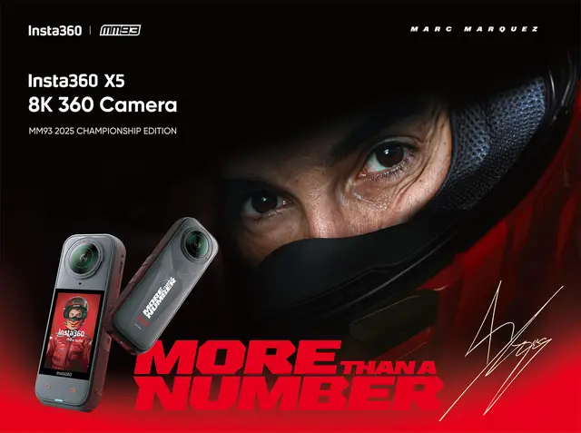 Insta360 X5 MM93 2025 Championship Ed. 8K 360° Actionkamera 