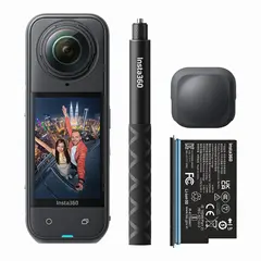 Insta360 X5 Starter Bundle 8K 360&#176; Actionkamera m/ Tilbeh&#248;r