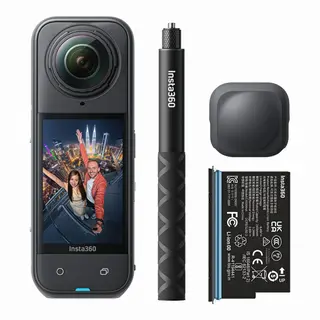 Insta360 X5 Starter Bundle 8K 360&#176; Actionkamera m/ Tilbeh&#248;r