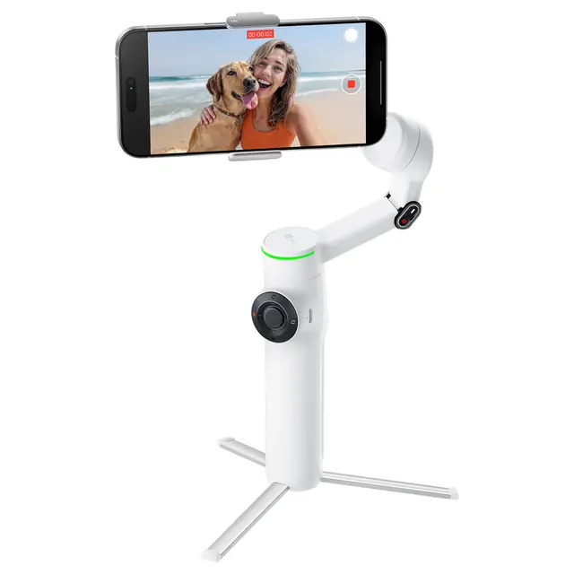 Insta360 Flow 2 Pro Standard Bundle AI Gimbal for Smartphone. Hvit 