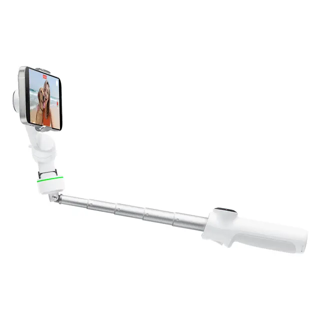 Insta360 Flow 2 Pro Standard Bundle AI Gimbal for Smartphone. Hvit 